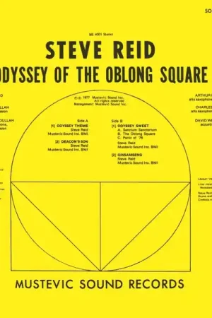 Steve Reid - Odyssey of the Oblong Square (LP) Free Shipping