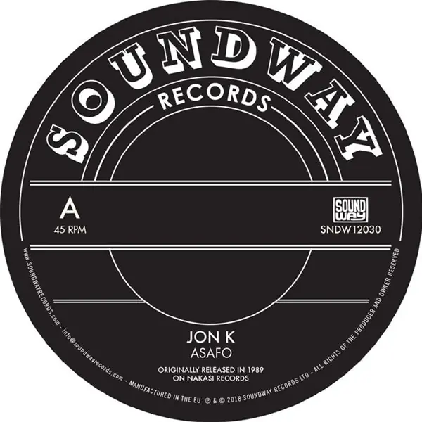 Flash Sale Jon K - Asafo / Enye Woa (Single)