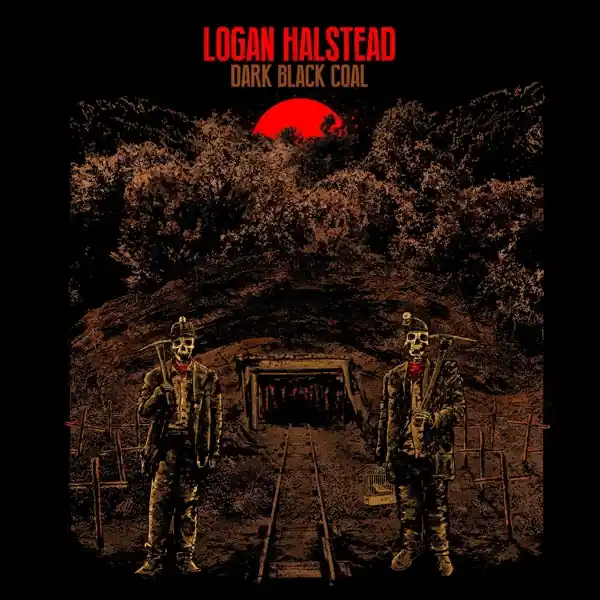 Flash Sale Logan Halstead - Dark Black Coal (LP)