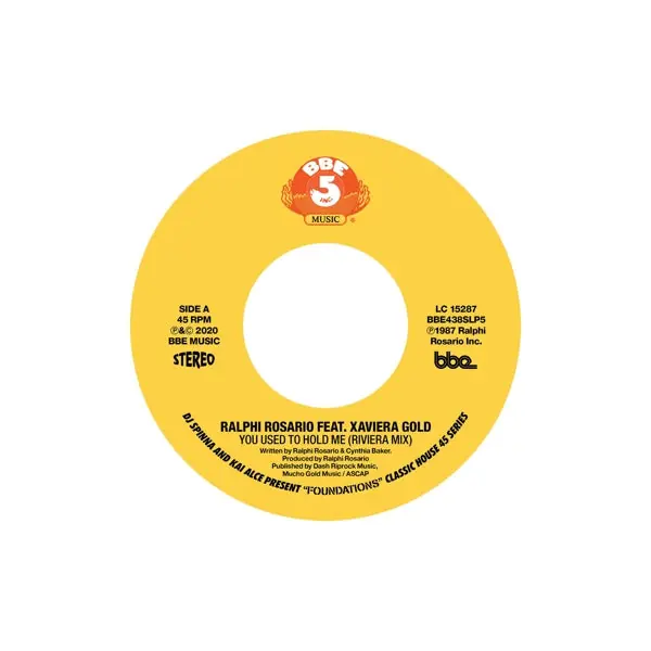 In Demand DJ Spinna - Foundations - Classic House 45 Series Pt.5 (Single)