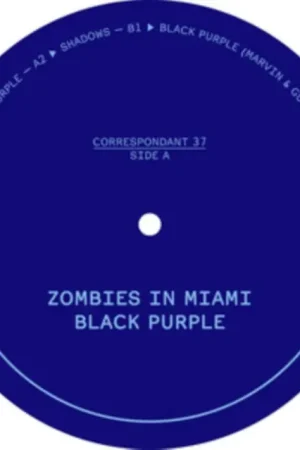 ZOMBIES IN MIAMI - BLACK PURPLE (Vinyl LP) Last Chance