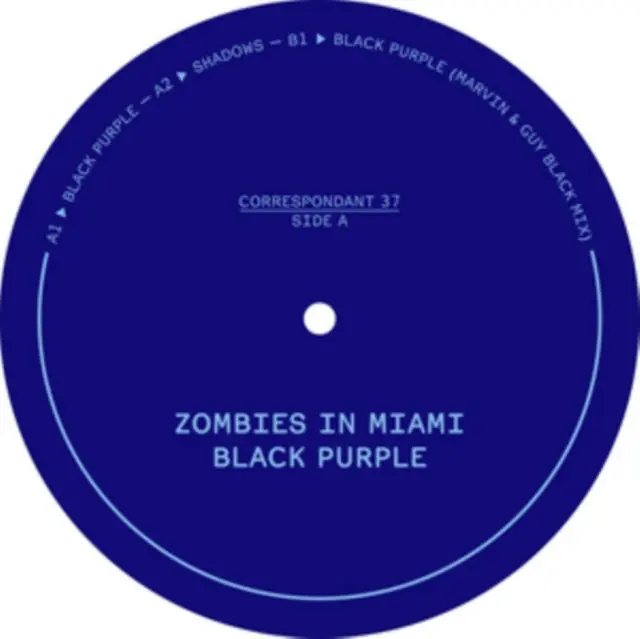 ZOMBIES IN MIAMI - BLACK PURPLE (Vinyl LP) Last Chance