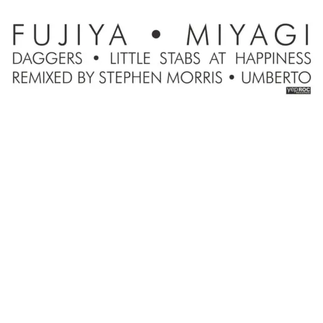 FUJIYA & MIYAGI - REMIXES (Vinyl LP) Top Pick