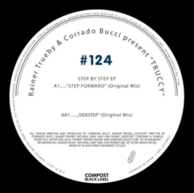 In Demand TRUEBY & CORRADO BUCCI,RAINER - STEP BY STEP EP (Vinyl LP)