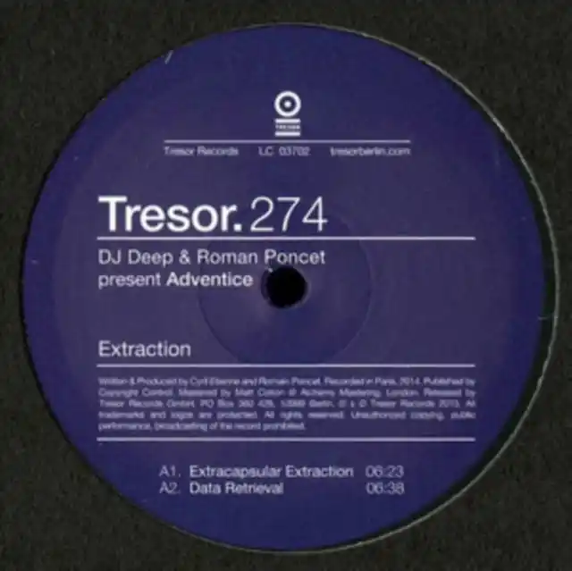 Price Cut DJ DEEP & ROMAN PONCET - EXTRACTION (Vinyl LP)