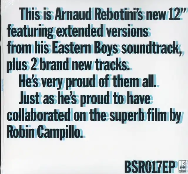 REBOTINI,ARNAUD - EASTERN BOYS EXTENDED (Vinyl LP) Seasonal Sale