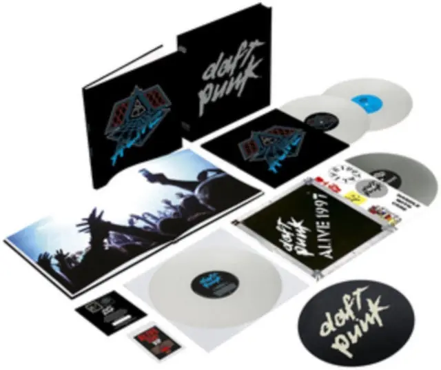 Super Sale DAFT PUNK - ALIVE 1997 PLUS ALIVE 2007 (4LP BOX/COLORED VINYL/DL CARD) (Vinyl)