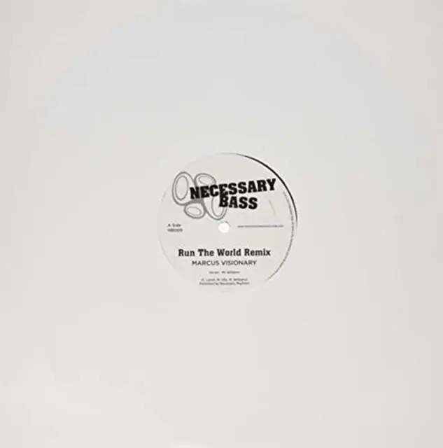 Viral KILLA MOSQUITO FEAT. MR WILLIAMZ - RUN THE WORLD: MARCUS VISIONARY REMIX (Vinyl)