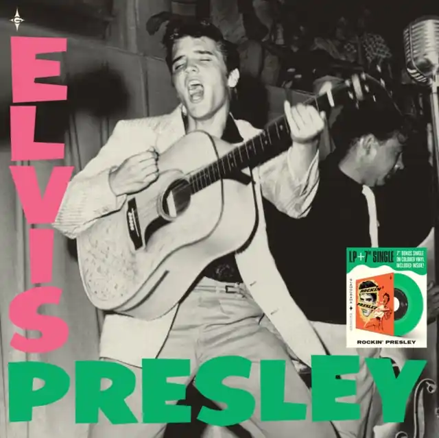 PRESLEY,ELVIS - ELVIS PRESLEY (DEBUT ALBUM) (180G 33 RPM/7INCH 45 RPM COLORED VIN (Vinyl LP) Premium