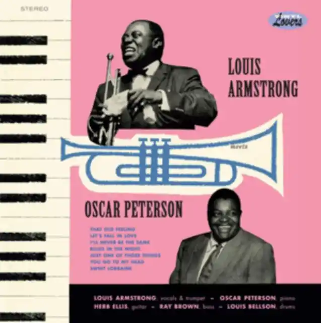 Final Sale ARMSTRONG,LOUIS - LOUIS ARMSTRONG MEETS OSCAR PETERSON (ALTERNATIVE ORIGINAL COVER) (Vinyl LP)