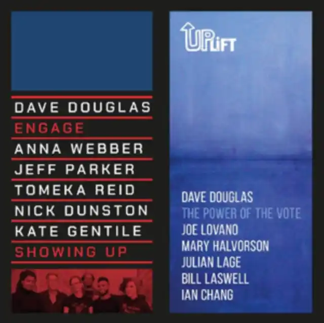 Limited Edition DOUGLAS,DAVE - SHOWING UP / THE POWER OF THE VOTE (Vinyl LP)